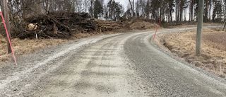 Tung trafik kan begränsas på grusvägarna