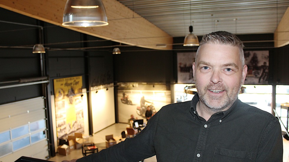 "Det är en dröm som har gått i uppfyllelse", säger David Burman om öppning av HD-butiken i Tornby.