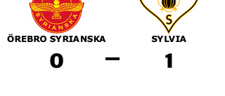 Jonathan Tesfay Habte matchhjälte för Sylvia borta mot Örebro Syrianska