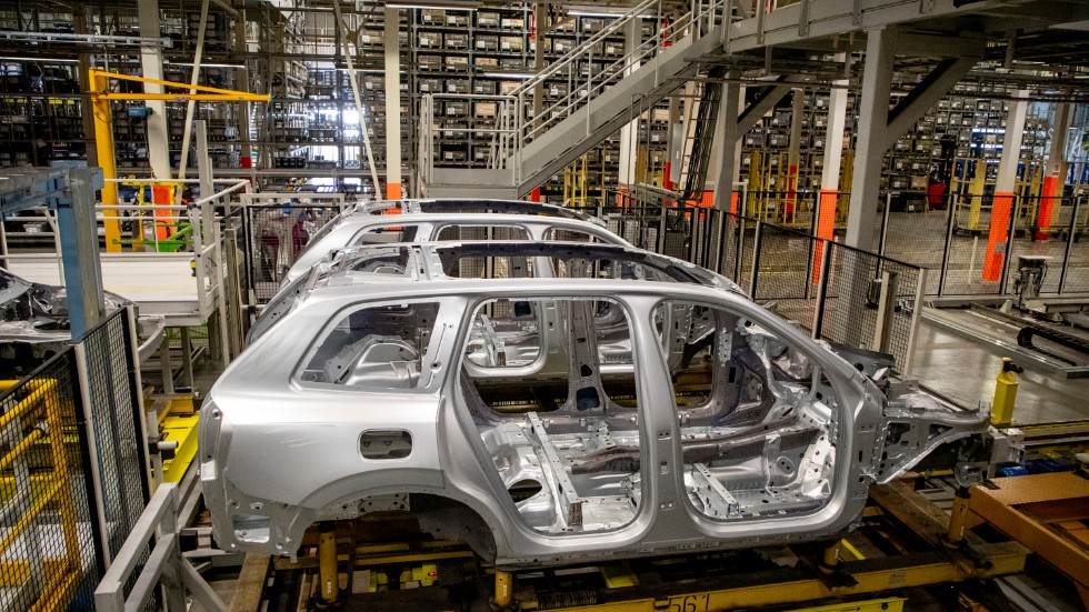 Volvo Cars har bland annat en fabrik i Torslanda i Göteborg. Arkivbild.