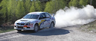 Han blev totaltrea i rally-SM