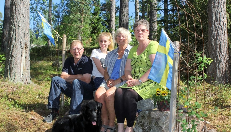 Berth Jonsson, Tilde Johansson, Birgitta Sethson och Els-Mari Heelge är några av alla ideella krafter från Brantestad Intresseförening som engagerar sig i Naturrundan.