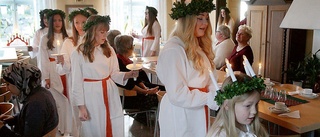 Lucia på turné i Mariannelund