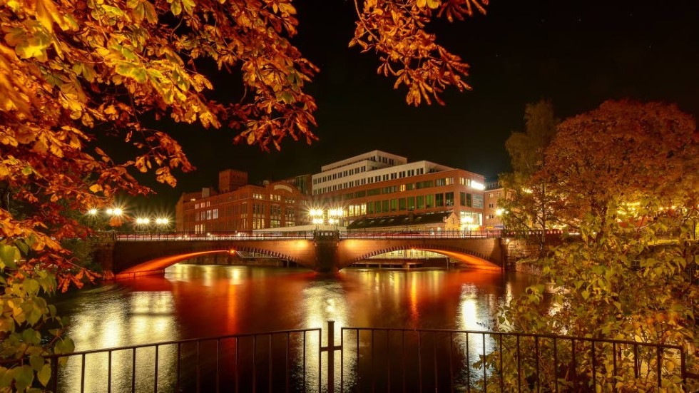 Vinnare på temat nattfoto blev denna blid från Strömmen i Norrköping tagen av Leif Sylvan. Han blev även klubmästare 2018.