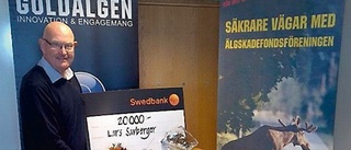 Sävberger fick priset Guldälgen 2014