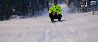 Dålig respekt för skidspåren