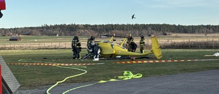 Två ombord vid helikopterolycka i Långtora