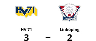 Linköping föll i toppmötet mot HV 71