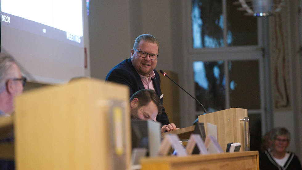 Enligt gruppledaren Björn Sandberg (SD) så har Sverigedemokraterna i Vadstena fått en mer betydande roll i politiken.