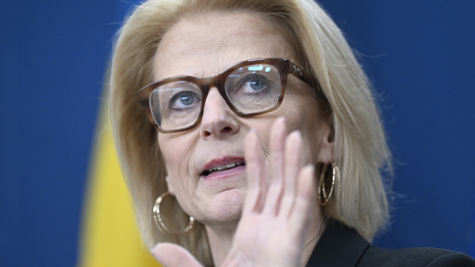 Finansminister Elisabeth Svantesson (M) har tillsatt en utredning om riskkapitalisternas skatt. Arkivbild.