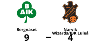 Bergnäset utklassade Narvik Wizards/IBK Luleå på hemmaplan