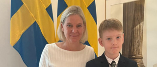 Vilhelm, 10, intervjuade toppolitiker – hamnade i Lilla aktuellt