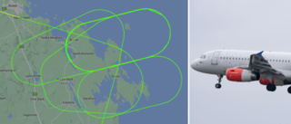 Flygplan kunde inte landa på Skellefteå Airport