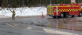 Två förda till sjukhus – efter olycka utanför Motala