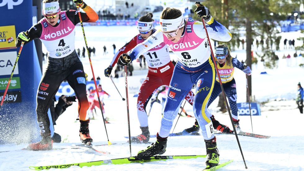 Ebba Andersson, till höger.