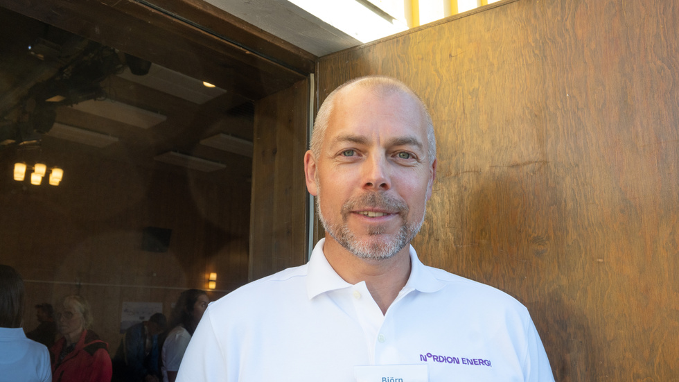 Björn Santana Arvidsson, vice vd på Nordion Energi.