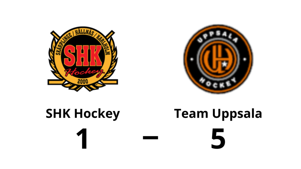 SHK Hockey förlorade mot Team Uppsala