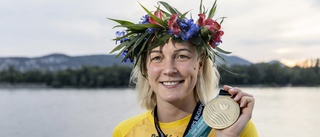 Sarah Sjöström firade midsommar med VM-guld