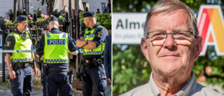 Lasse tacklade ner den misstänkte gärningsmannen • "Han fick sig en kyss och for rätt in i väggen"