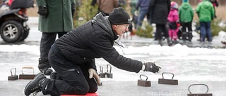 TV: Populär curling på Hosjöns is