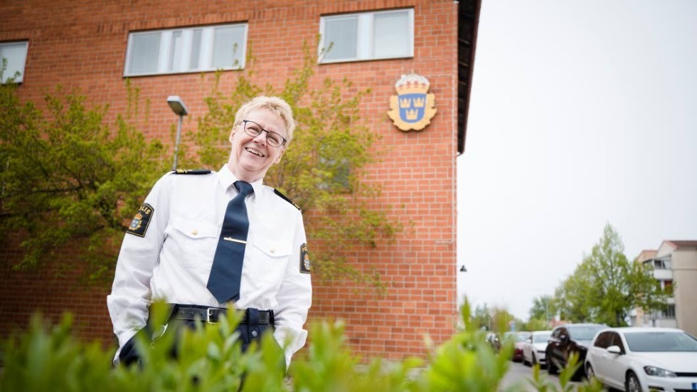 På torsdagen arbetade Lillemor Melin Sving sin sista dag hos polisen.