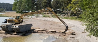 Trosa havsbad har blivit med ny strand