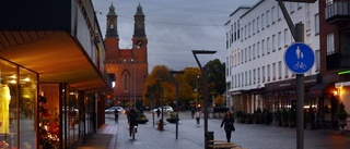 Södervindar skapade en mörk morgon