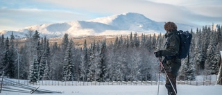 Erik Modig studerar till vildmarks- och äventyrsguide i Åre