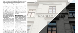 Landstinget  Sörmlands  årsredovisning