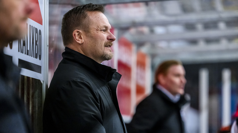 Kalix hockey- Boden hockey. bortamatch herrar ishockey. tränare jocke joakim fagervall