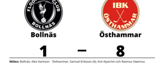 Östhammar utklassade Bollnäs på bortaplan