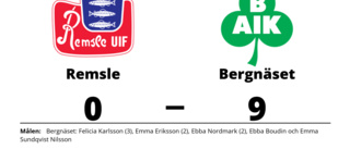 Bergnäset besegrade Remsle i kval division 1 norra dam