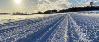 Fullt upp för snöröjarna i Motala och Vadstena