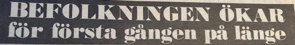 Piteå-Tidningen 27 december 1973.