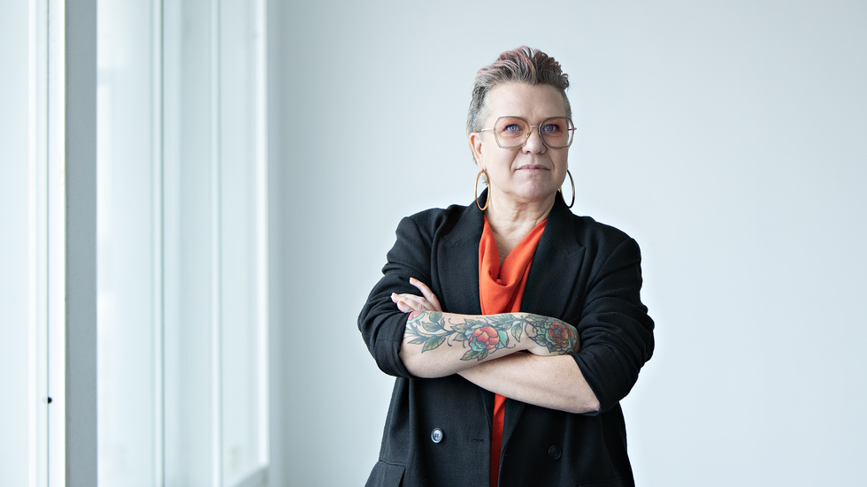 Sara Edström, Luleå, är ordförande i Konstnärernas Riksorganisation.