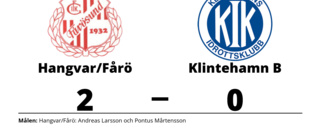 Andreas Larsson och Pontus Mårtensson matchvinnare när Hangvar/Fårö vann