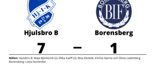 Tung förlust för Borensberg borta mot Hjulsbro B