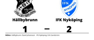 Obesegrade matchraden förlängd för IFK Nyköping