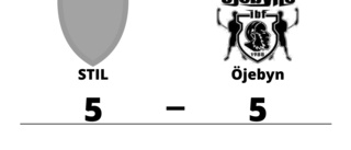 Oavgjort för Öjebyn på bortaplan mot STIL