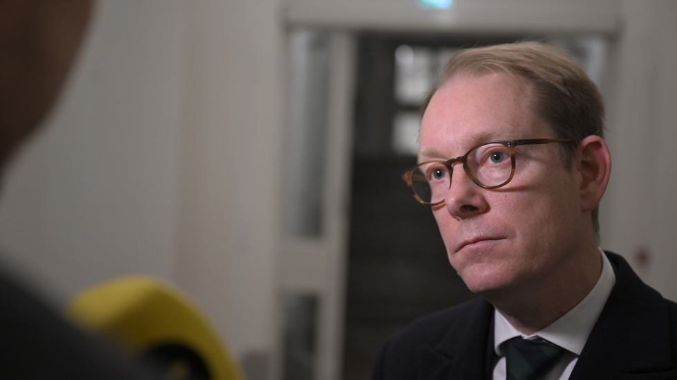 Utrikesminister Tobias Billström (M). Arkivbild.