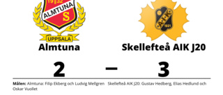 Knapp seger för Skellefteå AIK J20 mot Almtuna