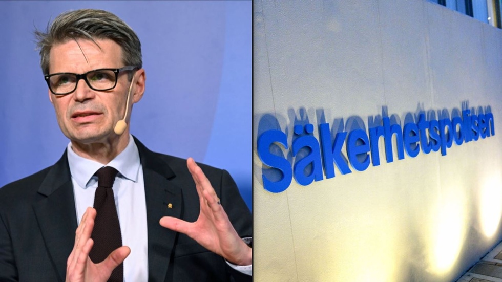 Fredrik Hallström, tf operativ chef på Säpo. Arkivbild.