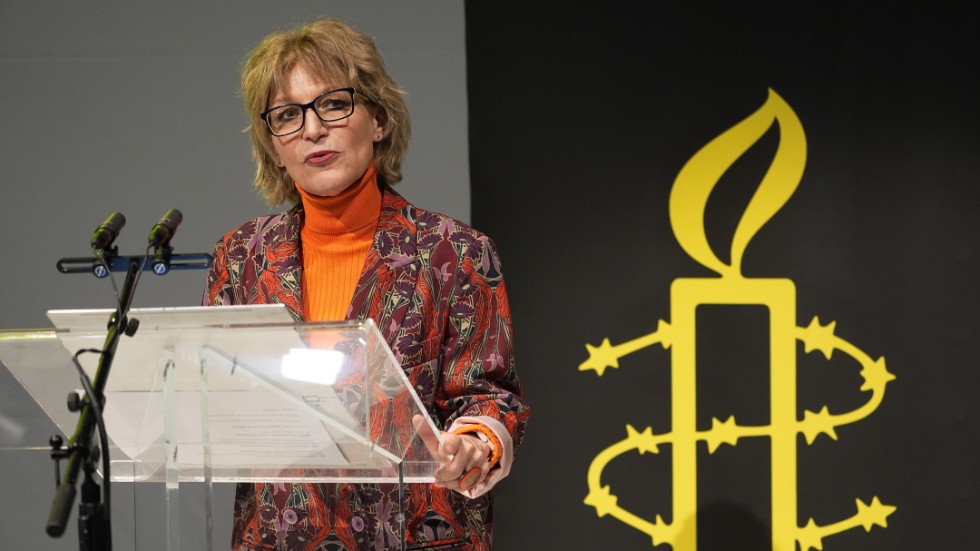 Amnesty Internationals generaldirektör Agnès Callamard. Arkivbild.