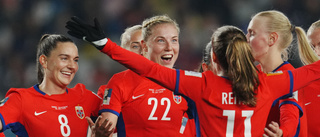 Pressat Norge till åttondel efter 6–0-kross