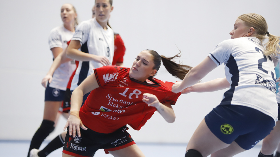 Cajsa Sällström gjorde en bra match men hennes Guif åker ändå ur allsvenskan.