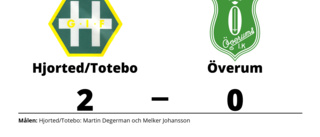 Hjorted/Totebo tog klar seger mot Överum