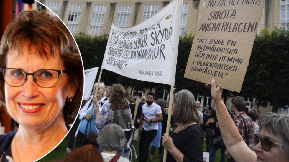 "Jag skulle önska ett mer sansat och nyanserat debattklimat, där man inte i första hand går in för att smutskasta motståndarsidan, innan man ens har sett vad utredningen mynnar ut i", skriver Gudrun Brunegård (KD)
