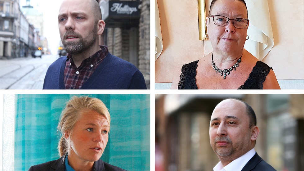 Mia Sköld (MP), Nicklas Lundström (V), och Sophia Jarl (M) reagerar på uppgifterna om att oppositionsrådet Darko Mamkovic (SD) tagit kokain.