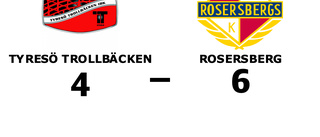 Rosersberg slog Tyresö Trollbäcken på bortaplan