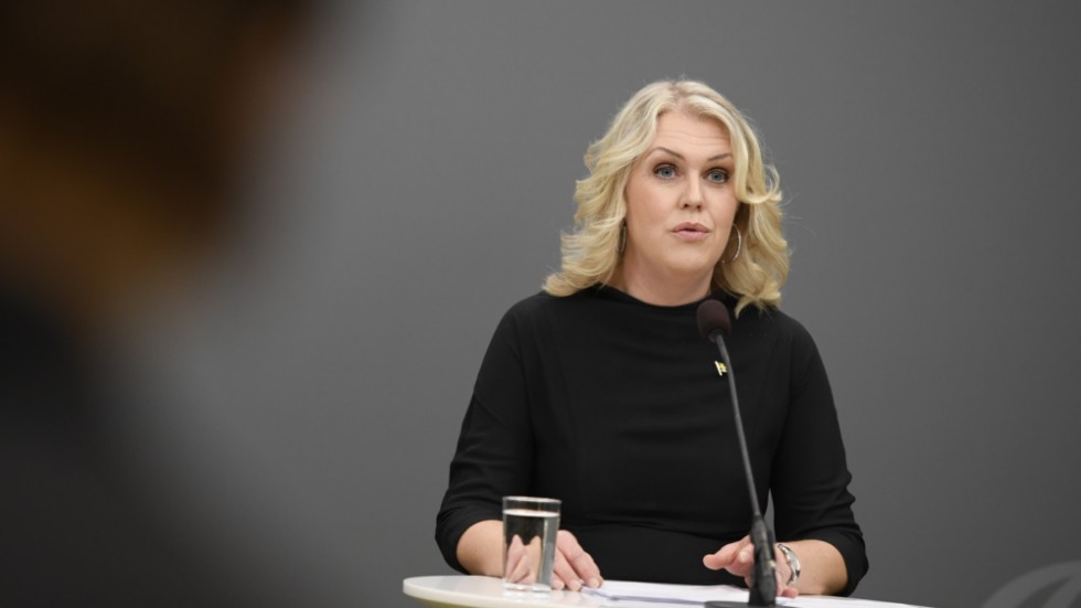 Lena Hallengren (S), socialminister. 